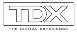 TDX THE DIGITAL EXPERIENCE trademark
