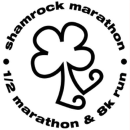 SHAMROCK MARATHON 1/2 MARATHON & 8K RUN trademark