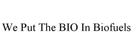 WE PUT THE BIO IN BIOFUELS trademark