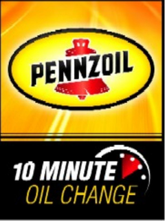 PENNZOIL 10 MINUTE OIL CHANGE trademark