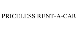 PRICELESS RENT-A-CAR trademark