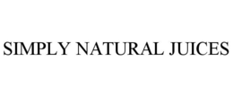SIMPLY NATURAL JUICES trademark
