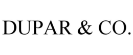 DUPAR & CO. trademark