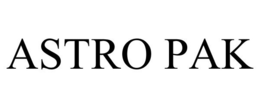 ASTRO PAK trademark