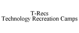 T-RECS TECHNOLOGY RECREATION CAMPS trademark