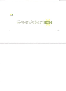 122 575 THE GREEN ADVANTEDGE trademark