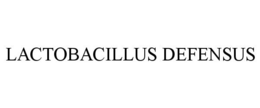LACTOBACILLUS DEFENSUS trademark
