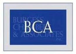 BCA BURGESS CHAMBERS & ASSOCIALTES INC. trademark