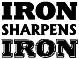 IRON SHARPENS IRON trademark