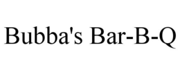 BUBBA'S BAR-B-Q trademark
