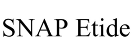 SNAP ETIDE trademark