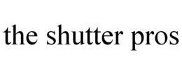 THE SHUTTER PROS trademark