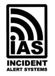 IAS INCIDENT ALERT SYSTEMS trademark