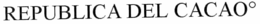 REPUBLICA DEL CACAO° trademark