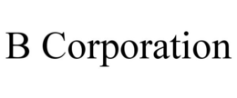B CORPORATION trademark