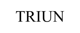 TRIUN trademark