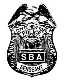 CITY OF NEW YORK POLICE SBA SERGEANT trademark