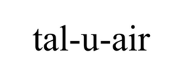 TAL-U-AIR trademark
