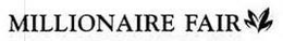 MILLIONAIRE FAIR trademark