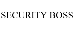SECURITY BOSS trademark