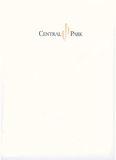 CENTRAL PARK trademark