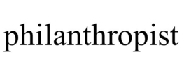 PHILANTHROPIST trademark
