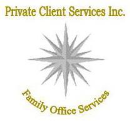 PRIVATE CLIENT SERVICES INC. FAMILY OFFICE SERVICES trademark