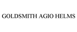 GOLDSMITH AGIO HELMS trademark
