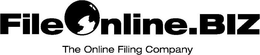 FILEONLINE.BIZ THE ONLINE FILING COMPANY trademark