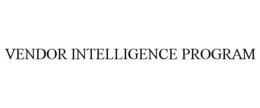 VENDOR INTELLIGENCE PROGRAM trademark