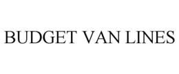 BUDGET VAN LINES trademark