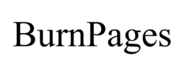 BURNPAGES trademark