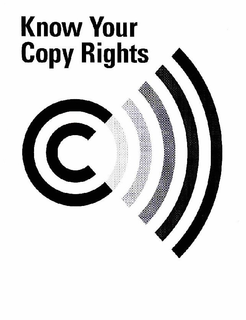 KNOW YOUR COPY RIGHTS trademark
