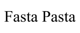 FASTA PASTA trademark