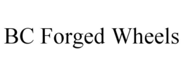 BC FORGED WHEELS trademark