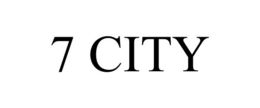 7 CITY trademark