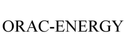 ORAC-ENERGY trademark