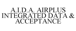 A.I.D.A. AIRPLUS INTEGRATED DATA & ACCEPTANCE trademark