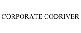 CORPORATE CODRIVER trademark