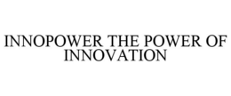 INNOPOWER THE POWER OF INNOVATION trademark