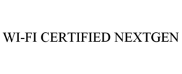 WI-FI CERTIFIED NEXTGEN trademark