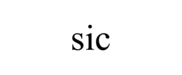 SIC trademark