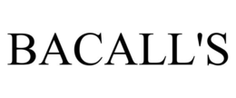 BACALL'S trademark