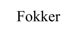FOKKER trademark