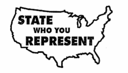 STATE WHO YOU REPRESENT trademark