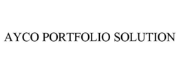 AYCO PORTFOLIO SOLUTION trademark