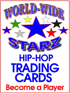 WORLD-WIDE STARZ HIP-HOP TRADING CARDS trademark