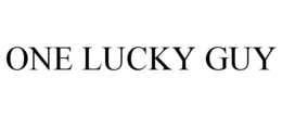 ONE LUCKY GUY trademark