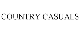 COUNTRY CASUALS trademark