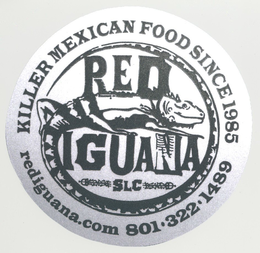 RED IGUANA KILLER MEXICAN FOOD SINCE 1985 REDIGUANA.COM SLC trademark